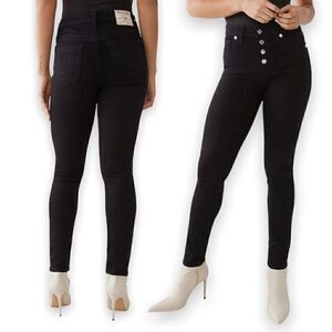 True Religion Halle High Rise Super Skinny Jeans